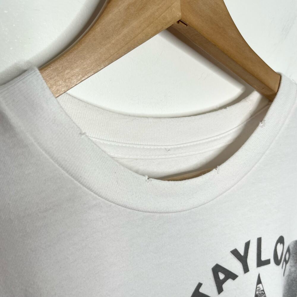 The Eras Tour Short Sleeve Oversized T Shirt Large White Swifty Double Sided - Picture 8 of 9